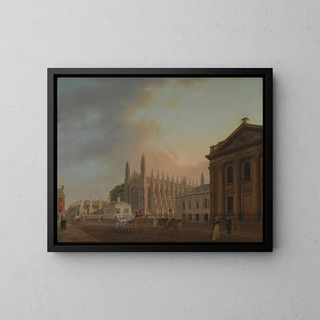 Thomas Malton the Younger - Kings Parade Cambridge.webp