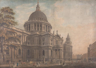Thomas Malton the Younger - The North Front of St Pauls.webp