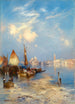 Vue de Venise - Thomas Moran — vy av konstverket