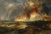 Falaises du haut fleuve Colorado Territoire du Wyoming - Thomas Moran — vy av konstverket