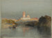 Hacienda på floden Lerma, San Juan, Mexiko - Thomas Moran — vy av konstverket