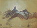 Pic Index, Clarks Fork, Wyoming - Thomas Moran — vy av konstverket