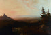 bergsscen - Thomas Moran — vy av konstverket