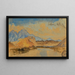 Canyon de Port Neuf Idaho - Thomas Moran — inramlat konstverk på väggen