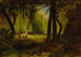 Dominique de Gourgues mottagande av indianerna - Thomas Moran — vy av konstverket