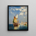 Le Grand Canal de Venise - Thomas Moran — inramlat konstverk på väggen