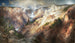 Le Grand Canyon de Yellowstone - Thomas Moran — vy av konstverket