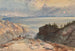 Le Grand Lac Salé de l'Utah - Thomas Moran — vy av konstverket