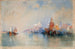 La lagune regardant vers Santa Maria della Salute - Thomas Moran — vy av konstverket