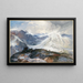 Le sentier des moustiques, montagnes Rocheuses du Colorado, altitude 12 000 pieds - Thomas Moran — inramlat konstverk på väggen