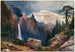 Chutes de la Tour et Montagne de Soufre, Yellowstone - Thomas Moran — vy av konstverket