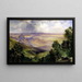 Vallée de Cuernavaca - Thomas Moran — inramlat konstverk på väggen