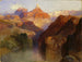 Pic Zoroastre, Grand Canyon, Arizona - Thomas Moran — vy av konstverket