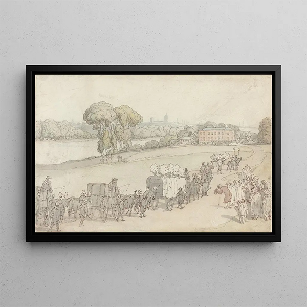 Thomas Rowlandson - A Funeral Procession.webp