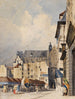 La rue des Prouvaires och l'église Saint-Eustache - Thomas Shotter Boys — vy av konstverket