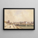 Le Pont-Royal en 1833 - Thomas Shotter Boys — inramlat konstverk på väggen