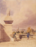 Pont de la Concorde och Riksdagshuset sedd från Tuileries terrass - Thomas Shotter Boys — vy av konstverket