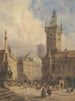 stadshuset från Gamla Stans torg i Prag - Thomas Shotter Boys — vy av konstverket