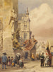 La Cathédrale Bruges - Thomas Shotter Boys — vy av konstverket
