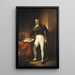 Capitaine Charles Stewart - Thomas Sully — inramlat konstverk på väggen
