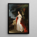 Madame Reverdy Johnson - Thomas Sully — inramlat konstverk på väggen