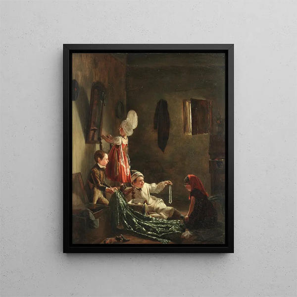 Thomas Webster - Raiding the wardrobe.webp