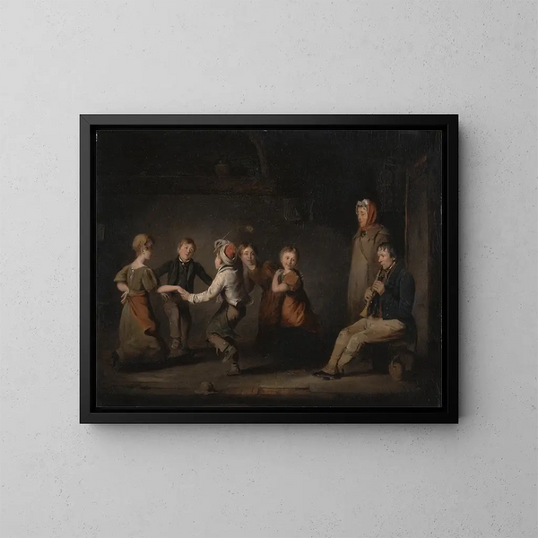 Rond de roses - Thomas Webster — inramlat konstverk på väggen