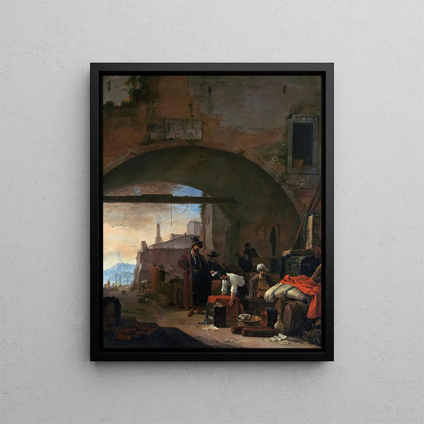 Thomas Wijck - View of a Levantine Port.webp