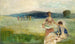 Vår - Thomas Wilmer Dewing — vy av konstverket