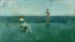 La Récitation - Thomas Wilmer Dewing — vy av konstverket