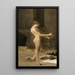 L'Esclave du sorcier - Thomas Wilmer Dewing — inramlat konstverk på väggen