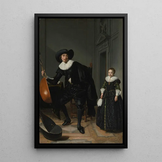 Thomas de Keyser - A Musician and His Daughter.webp