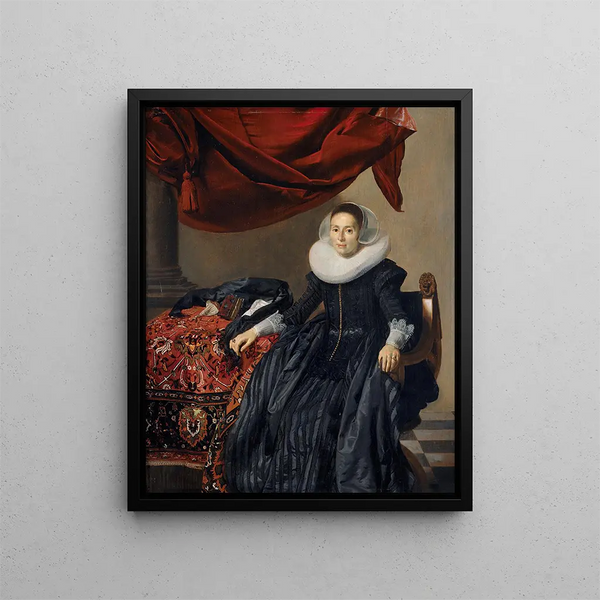 Thomas de Keyser - Portrait of a Young Woman.webp