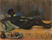 Masseida naken liggande på en divan - Théophile Alexandre Steinlen — vy av konstverket