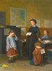 La Léon - Théophile Duverger — vy av konstverket