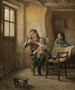 Le repas des enfants - Théophile Duverger — vy av konstverket