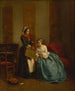 Le présent - Théophile Duverger — vy av konstverket