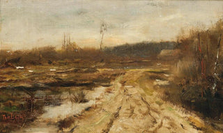 Thophile de Bock - A country path.webp
