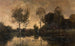 Kväll - Théophile de Bock — vy av konstverket