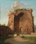 Le Temple de Vénus et Rome Le Forum romain Rome - Thorald Læsøe — vy av konstverket