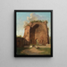 Le Temple de Vénus et Rome Le Forum romain Rome - Thorald Læsøe — inramlat konstverk på väggen