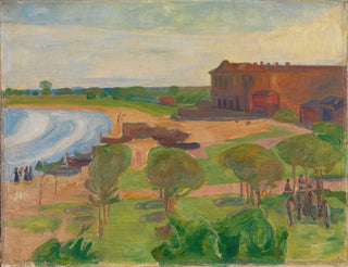 Thorvald Erichsen - The Beach at Terracina.webp