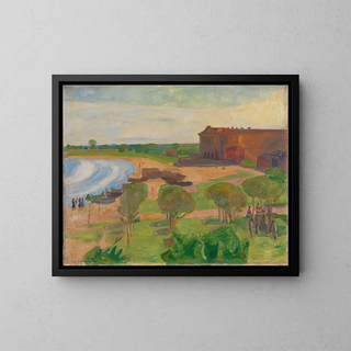 Thorvald Erichsen - The Beach at Terracina.webp