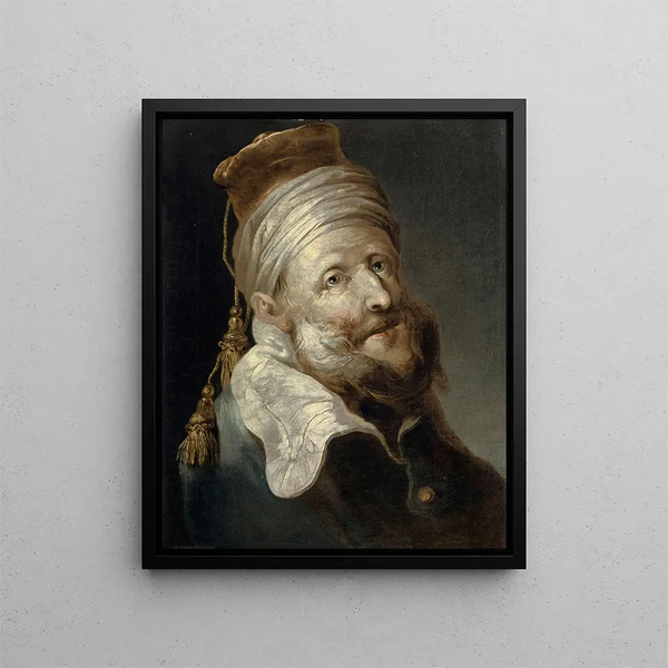 Tiberius Dominikus Wocher - Oriental with Turban and Fez with Two Tassels.webp