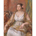 Reproduktion av målningen Tilla Durieux (Ottilie Godeffroy, 1880-1971) - Pierre-Auguste Renoir