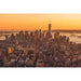 Fotoutskrift av New York City - The Big Apple tonad i guld
