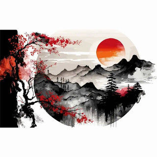 Tirage d'art asiatique - Sérénité orientale