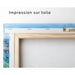 Fotoutskrift - Flygbild av Saint-Malo
