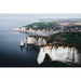 Landskapsfotoutskrift - Etretat-klipporna