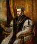 Le roi Philippe II d'Espagne - Titien — vy av konstverket